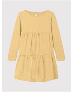 Платье на каждый день, стандартного кроя, желтый Name it