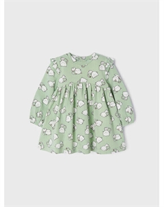 Платье на каждый день, стандартного кроя, зеленый Mayoral