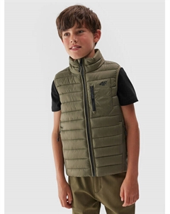 Жилет стандартного кроя, хаки 4f