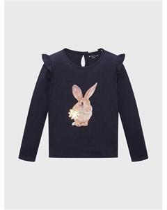 Блуза стандартного кроя, синий Tom tailor