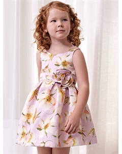 Элегантное платье обычного кроя, фиолетовый Abel & lula