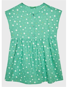 Платье на каждый день, стандартного кроя, зеленый United colors of benetton