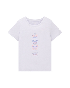 Футболка, фиолетовый Tom tailor