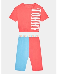 Пижамы стандартного кроя, розовый Tommy hilfiger