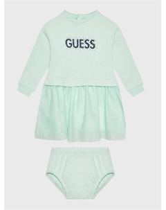 Элегантное платье обычного кроя, зеленый Guess