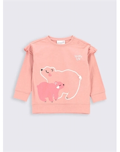 Толстовка обычного кроя, розовый Coccodrillo