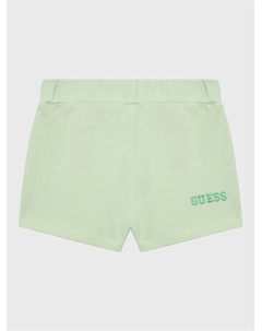 Тканевые шорты стандартного кроя, зеленый Guess