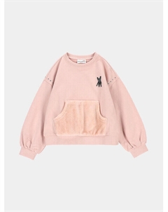 Толстовка обычного кроя, розовый Coccodrillo