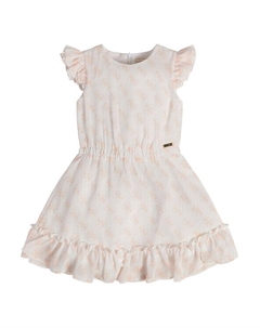 Элегантное платье обычного кроя, бежевый Guess