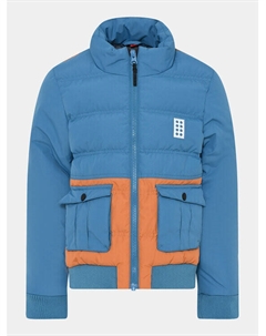 Пуховик стандартного кроя, синий Lego