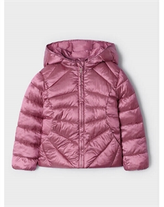 Пуховик стандартного кроя, розовый Mayoral