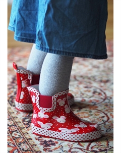 Резиновые сапоги MÄUSCHEN, цвет rot Beck