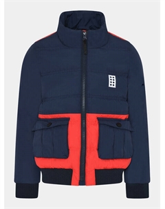 Пуховик стандартного кроя, синий Lego