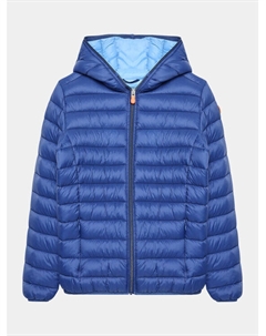 Пуховик стандартного кроя, синий Save the duck