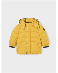 Пуховик стандартного кроя, желтый Mayoral