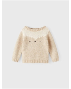 Свитер обычного кроя, бежевый Name it