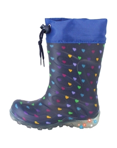 Резиновые сапоги BLINKING HEARTS WARMFUTTER, цвет dunkelblau Beck