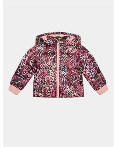 Пуховик стандартного кроя, мультиколор Guess