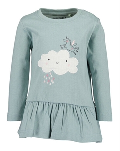 Туника стандартного кроя, зеленый Blue seven