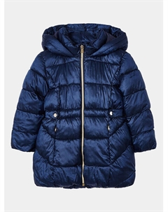 Пуховик стандартного кроя, синий Mayoral