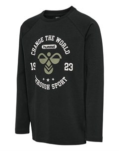 Рубашка с длинным рукавом KALLE L S, цвет black Hummel