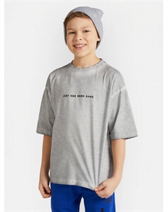 Футболка стандартного кроя, серый Coccodrillo