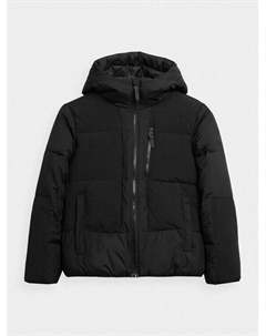 Пуховик стандартного кроя, черный 4f