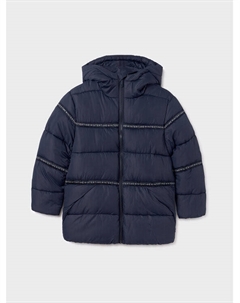 Пуховик стандартного кроя, синий Mayoral