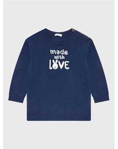 Свитер обычного кроя, синий United colors of benetton