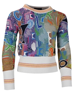 Пуловер Rundhals Casarotti, белый Carlo colucci