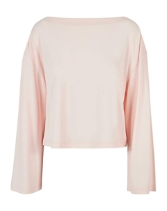 Рубашка с длинным рукавом SHORT BATEAU NECKLINIE, цвет pink Urban classics