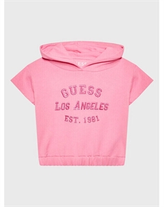 Толстовка обычного кроя, розовый Guess