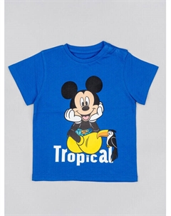 Футболка стандартного кроя, синий Zippy