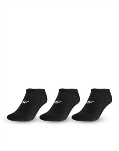 Набор из 3 детских носков-кроссовок, черный 4f