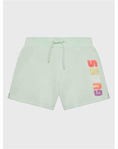 Спортивные шорты свободного кроя, зеленый Guess