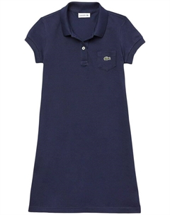 Платье Classic Pique Dress with Pocket, цвет Navy Blue Lacoste