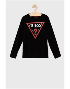 Лонгслив для детей, черный Guess