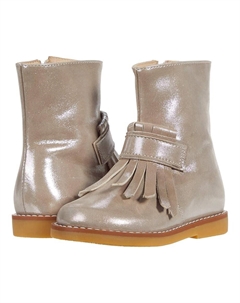 Ботинки Bootie w/ Fringes, цвет Metallic Blush Elephantito