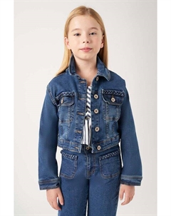 Детская джинсовая куртка, синий Mayoral