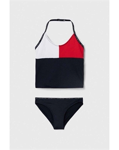 Детский купальник-двойка, темно-синий Tommy hilfiger