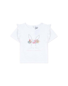 Детская футболка, белый Tartine et chocolat