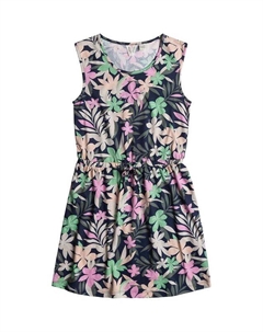 Детское платье  SURFS UP RG хлопковое, темно-синий Roxy