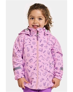 Дождевик NORMA KIDS PR JKT 3, розовый Didriksons