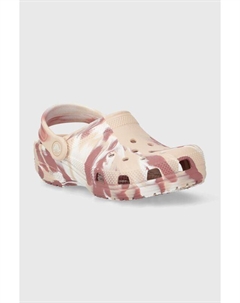Детские тапочки CLASSIC MARBLED KIDS, розовый Crocs
