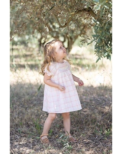 Детское хлопковое платье, розовый Tartine et chocolat