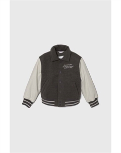 Детский бомбер, серый Abercrombie & fitch