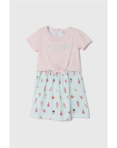 Детское платье, розовый Guess