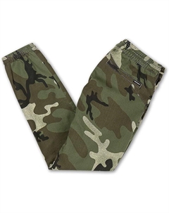 Брюки Fricking Slim Joggers, цвет Army Volcom