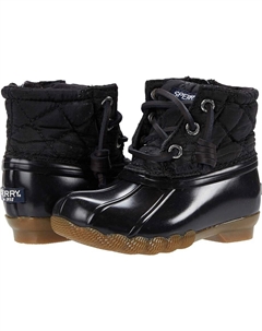Ботинки Saltwater Nylon Quilt, черный Sperry