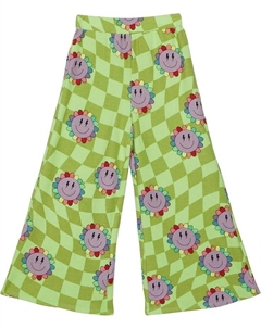 Брюки Checkered Daisy Pants, цвет Lime Chaser